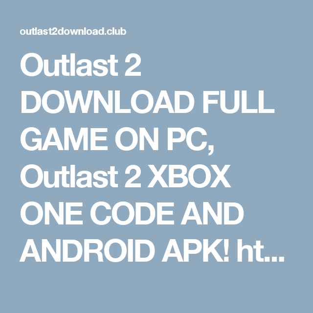 outlast download apk